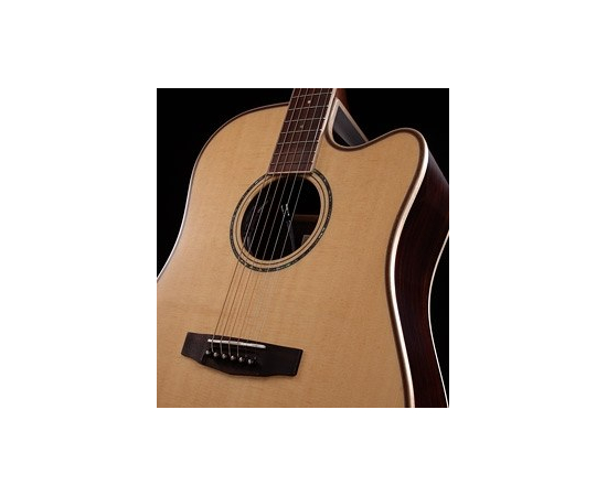 Электроакустическая гитара Cort ASM5 Nat w/bag