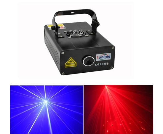 Лазер LanLing L628RB 500mW RB Fireworks/Firefly Twinkling Laser Light - 106018 за 0 грн. | 4Club