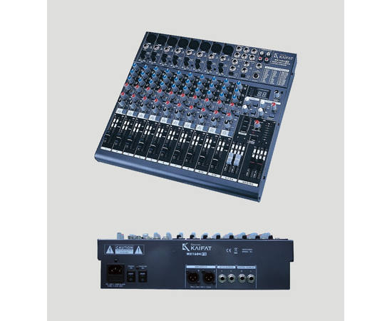 Микшерный пульт Kaifat MX1604FX, 8 моно, 2 стерео, процессор эффектов - 105770 за 0 грн. | 4Club