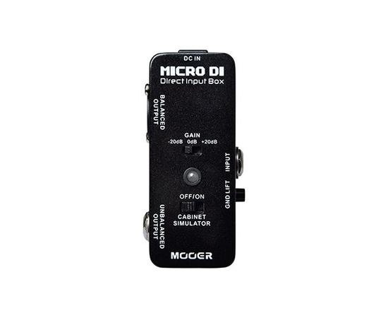 Педаль эффектов MOOER Micro DI box - 106546 за 3465 грн. | 4Club