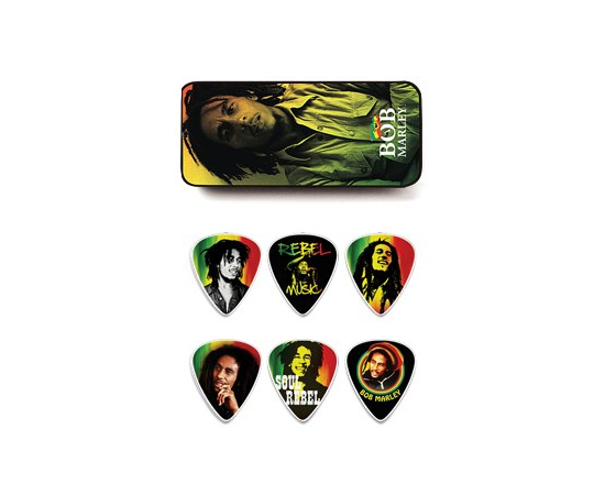 Медиаторы BOB MARLEY RASTA SERIES PICK TIN MEDIUM DUNLOP BOB PT01M - 106219 за 0 грн. | 4Club