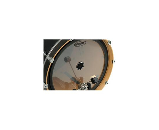 Кик пэд для бас-барабана круглый EVANS EQPB1 EQ PATCH BLACK SINGLE