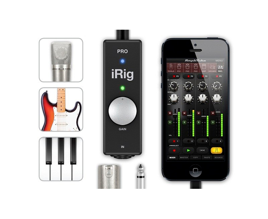 Аудио-MIDI-интерфейс IK MULTIMEDIA iRIG PRO - 106480 за 0 грн. | 4Club