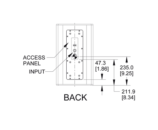 Пассивная акустическая система EAW JF10 White