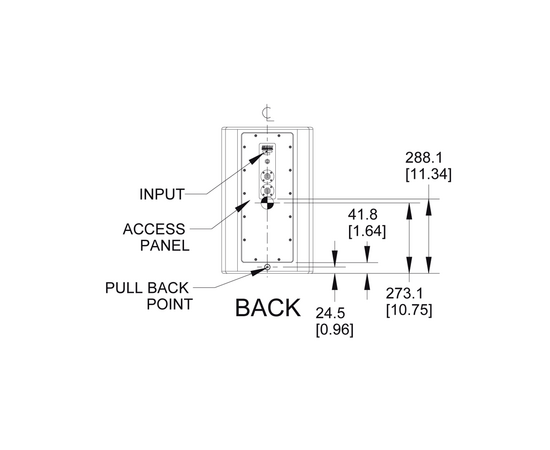 Пассивная акустическая система EAW JF29 Black