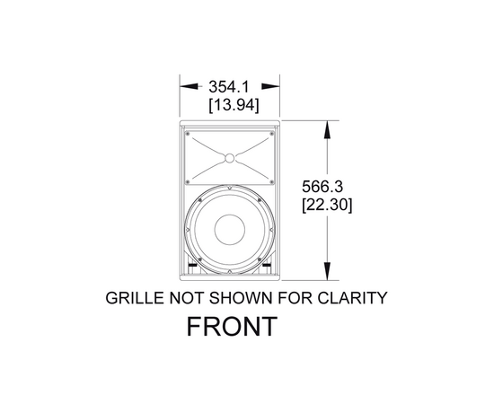 Пассивная акустическая система EAW JF29 Black