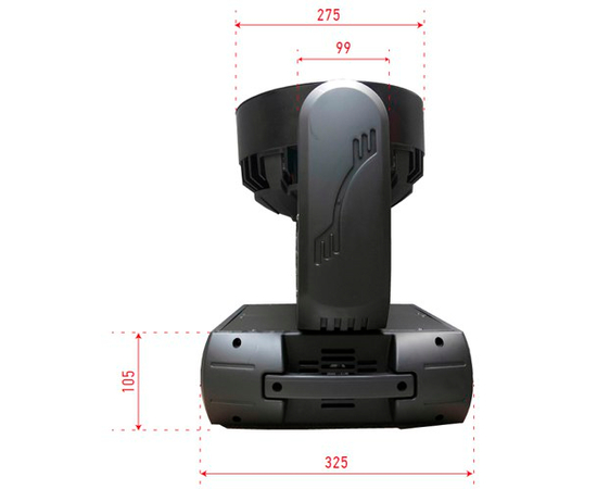 Светодиодная LED голова Pro LUX LED 3712