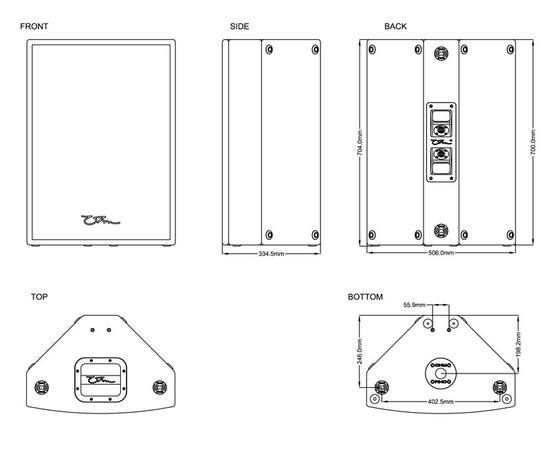 Пассивная система Ohm TRS-115