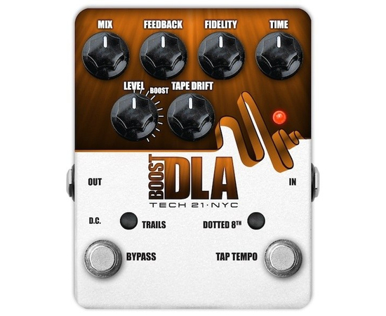 Педаль эффектов BOOST D.L.A. TAP TEMPO v2 TECH21 DLA TTV2 - 106781 за 0 грн. | 4Club