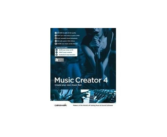 Программное обеспечение Cakewalk MUSIC CREATOR 4 - 107119 за 0 грн. | 4Club