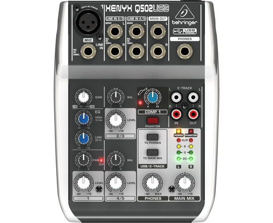 Микшерный пульт Behringer XENYXQ502USB - 107064 за 0 грн. | 4Club