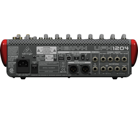 Микшерный пульт Behringer XENYXUFX1204
