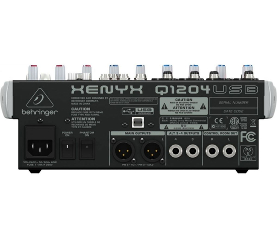 Микшерный пульт Behringer XENYX Q1204USB