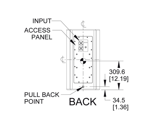 Пассивная акустическая система EAW KF364-WP Black