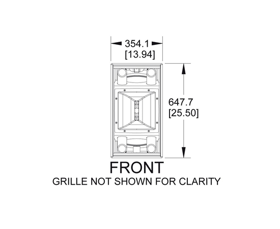 Пассивная акустическая система EAW KF364-WP Black