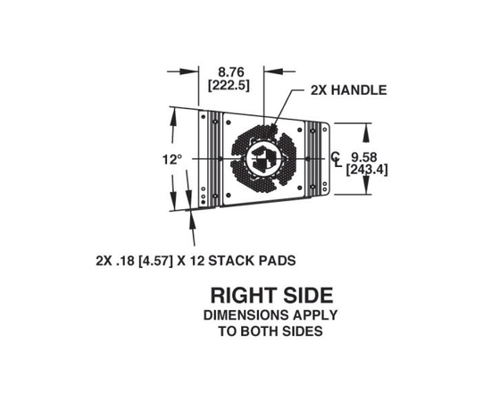 Пассивная акустическая система EAW KF740P-WP Black