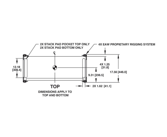 Пассивная акустическая система EAW KF740P-WP Black