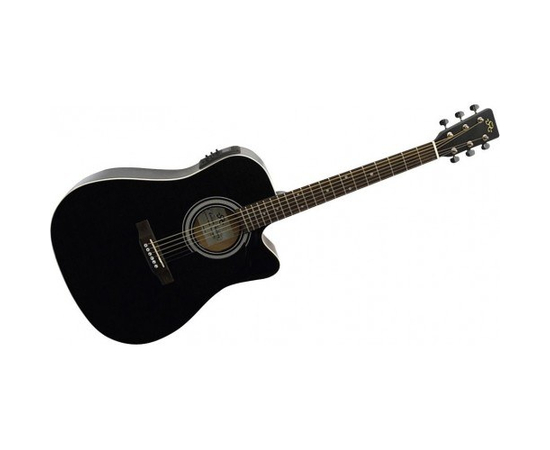 Электроакустическая гитара SX MD160CE/BK