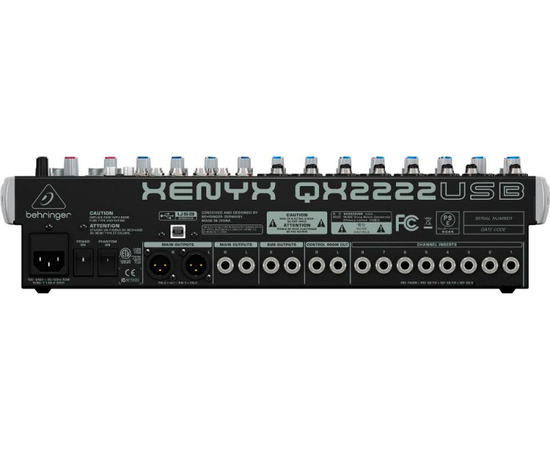 Микшерный пульт Behringer XENYXQX2222USB