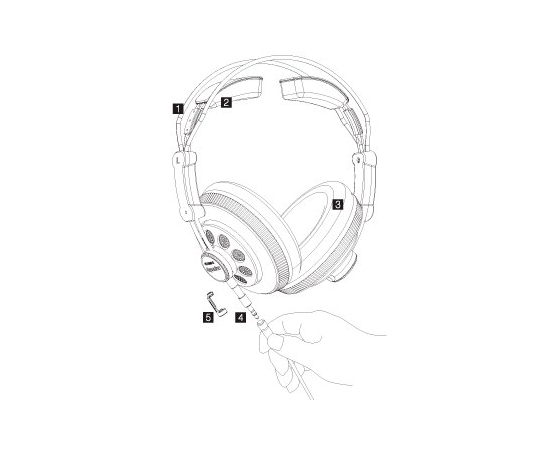 Наушники Superlux HD668B