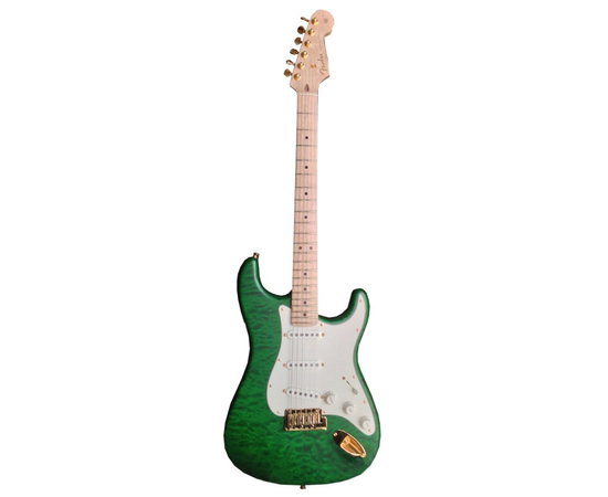 Электрогитара FENDER CUSTOM DELUXE STRATOCASTER QMT MN EGR 923-5000-148 - 107542 за 0 грн. | 4Club