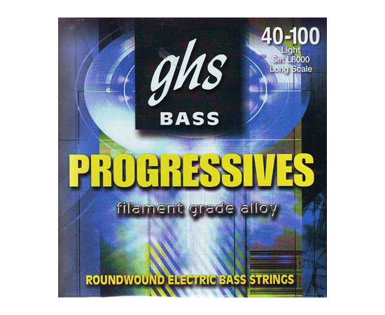 Струны для бас-гитары GHS STRINGS PROGRESSIVES BASS SET L8000 - 107615 за 0 грн. | 4Club