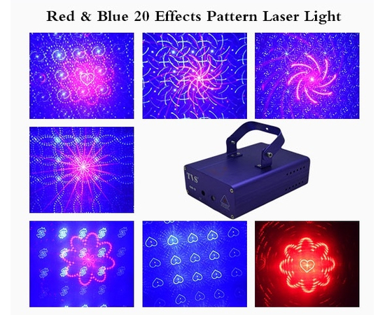 Лазер TVS QS-2B Gobo RB Laser Light - 107718 за 0 грн. | 4Club