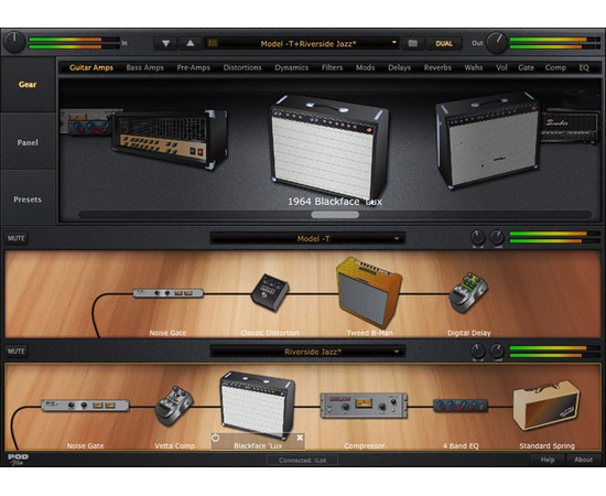 USB 2.0 интерфейс для ПК LINE6 GX POD STUDIO, фото 