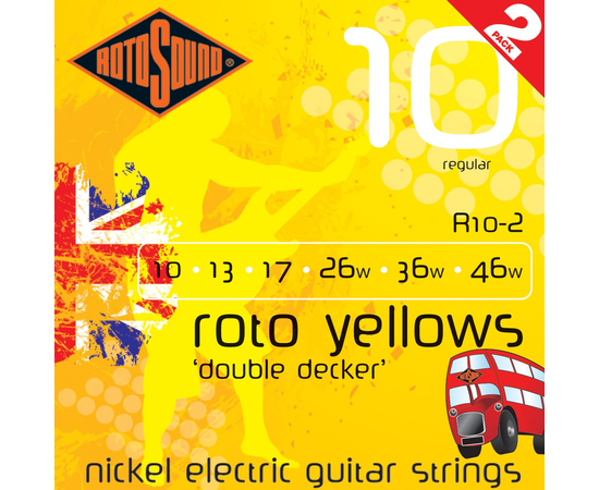 Струны для электрогитары Rotosound R102 - 107284 за 714 грн. | 4Club