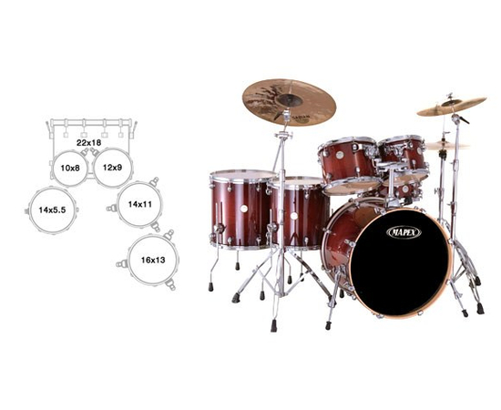 Ударная установка Mapex MP6225JRR - 107176 за 0 грн. | 4Club
