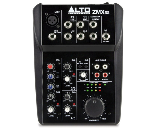 Микшерный пульт ALTO PROFESSIONAL ZMX52 - 38985 за 0 грн. | 4Club