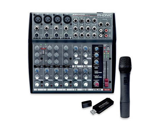 Микшерный пульт Phonic AM 440 D USB-K-1