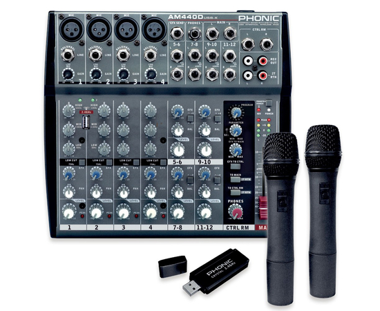 Микшерный пульт Phonic AM 440 D USB-K-2