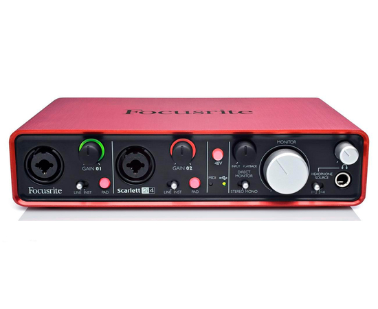 Аудиоинтерфейс Focusrite Scarlett 2i4 211311 - 108945 за 0 грн. | 4Club