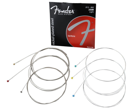 Струны для электрогитары FENDER 250B SUPER BARITONE STRINGS LIGHT 013-065 0730250412 - 109187 за 0 грн. | 4Club