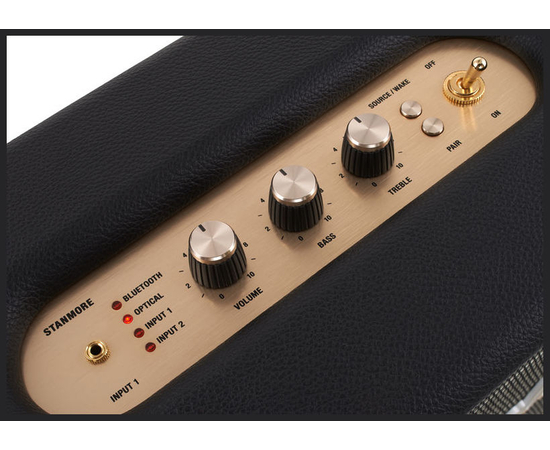 Стереоколонка для плееров MARSHALL STANMORE BLACK ACCS-00164