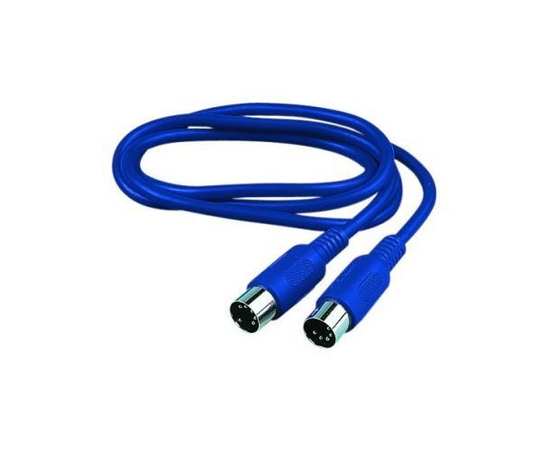 MIDI-Кабель Reloop MIDI cable 3.0 m blue - 108994 за 0 грн. | 4Club
