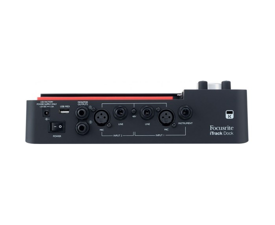Интерфейс Focusrite iTrack Dock