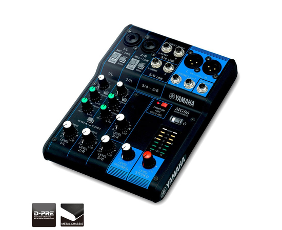 Аналоговый микшерный пульт YAMAHA MG06