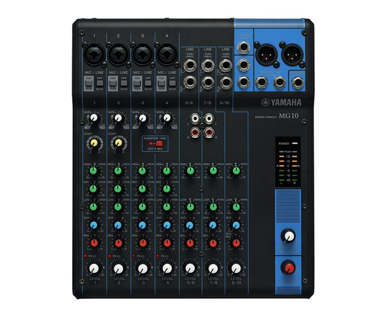 Аналоговый микшерный пульт YAMAHA MG10 - 109508 за 12030 грн. | 4Club