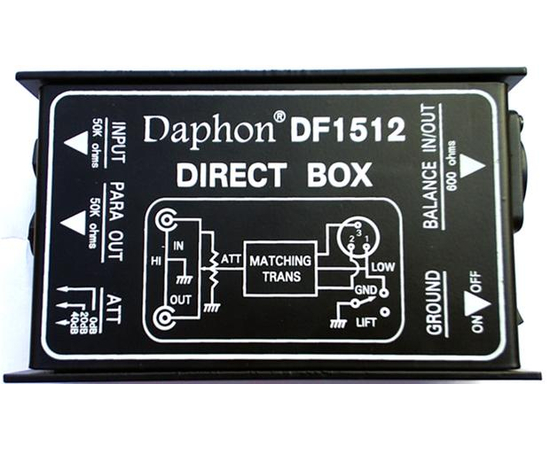 Директ-бокс DAPHON DF 1512 - 109607 за 0 грн. | 4Club