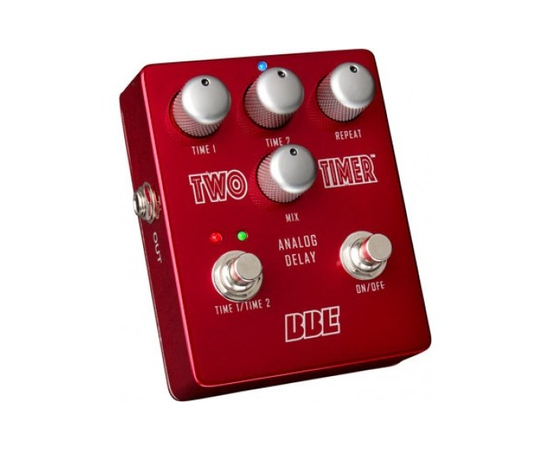 Педаль двойной аналоговой задержки BBE TWO TIMER TT2