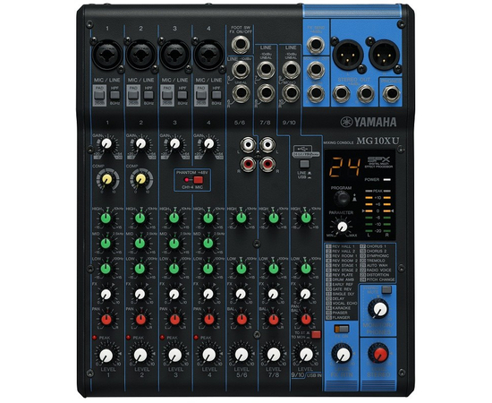 Аналоговый микшерный пульт YAMAHA MG10XU - 109509 за 16155 грн. | 4Club