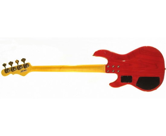 Бас гитара G&L MJ-4 (Clear Red, rosewood)