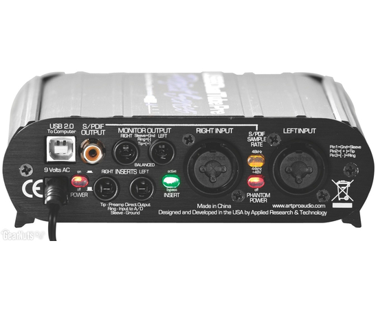 Предусилитель ART USB Dual Tube Pre