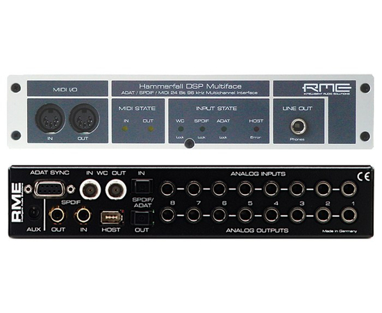 Внешний интерфейс RME Multiface