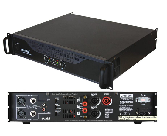 Усилитель мощности GEMINI XP-3000, фото , изображение 2