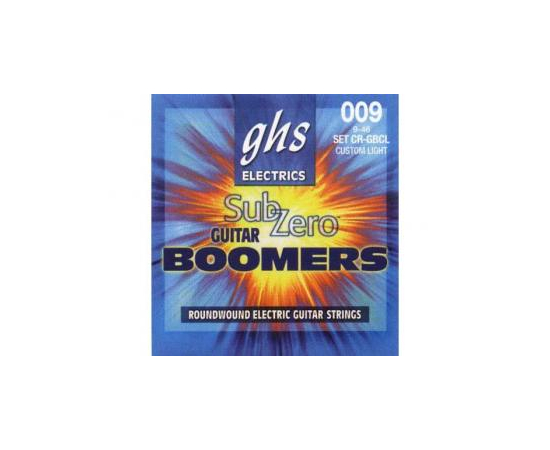 Струны для электрогитары GHS STRINGS SUB-ZERO™ BOOMERS SET CR-GBM - 110578 за 0 грн. | 4Club