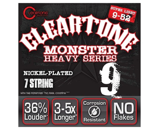 Струны для 7-струнной электрогитары CLEARTONE 9409-7 - 110713 за 0 грн. | 4Club