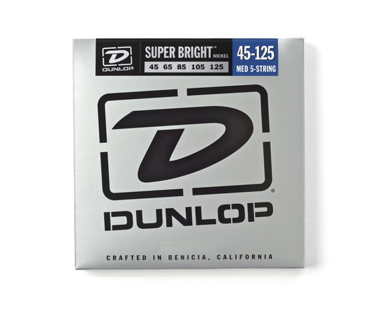 Струны для 5-струнной бас-гитары Dunlop DBSBN45125 - 110880 за 1933 грн. | 4Club